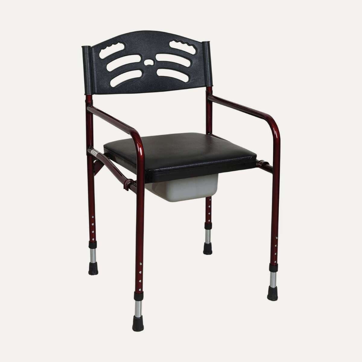 RKL3220 leather-upholstered toilet chair